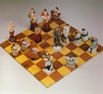 Шахматы «Красные и белые». 1934